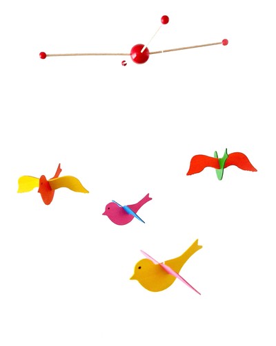 Mobile mit spatzen - mobile, 4